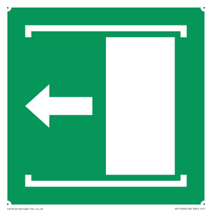 SV11639: E034 safe condition door slides left to open