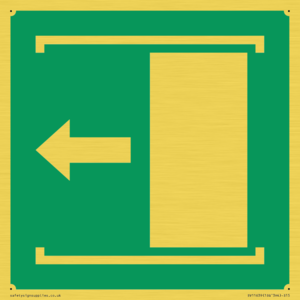 SV11639: E034 safe condition door slides left to open