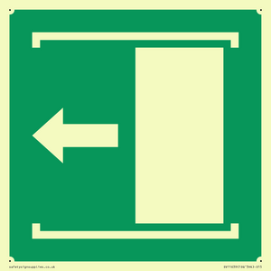 SV11639: E034 safe condition door slides left to open