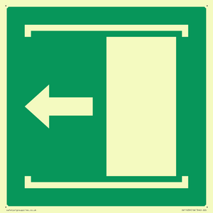 SV11639: E034 safe condition door slides left to open