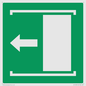 SV11639: E034 safe condition door slides left to open