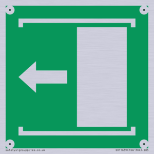 SV11639: E034 safe condition door slides left to open