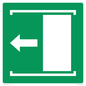SV11639: E034 safe condition door slides left to open