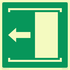 SV11639: E034 safe condition door slides left to open