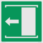SV11639: E034 safe condition door slides left to open