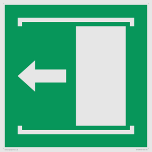 SV11639: E034 safe condition door slides left to open