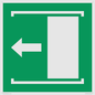 SV11639: E034 safe condition door slides left to open