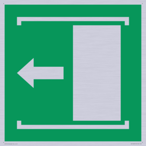 SV11639: E034 safe condition door slides left to open