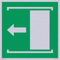 SV11639: E034 safe condition door slides left to open