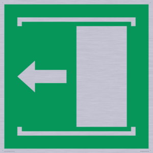 SV11639: E034 safe condition door slides left to open