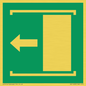 SV11639: E034 safe condition door slides left to open
