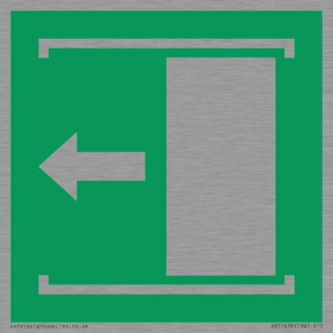SV11639: E034 safe condition door slides left to open