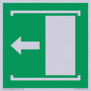 SV11639: E034 safe condition door slides left to open