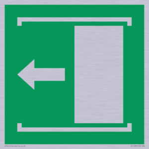 SV11639: E034 safe condition door slides left to open