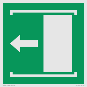 SV11639: E034 safe condition door slides left to open