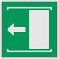 SV11639: E034 safe condition door slides left to open