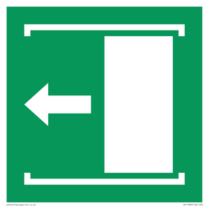 SV11639: E034 safe condition door slides left to open