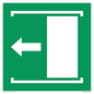 SV11639: E034 safe condition door slides left to open