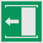 SV11639: E034 safe condition door slides left to open