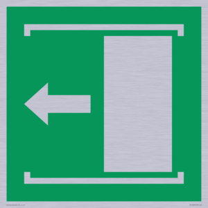 SV11639: E034 safe condition door slides left to open