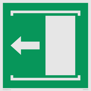SV11639: E034 safe condition door slides left to open