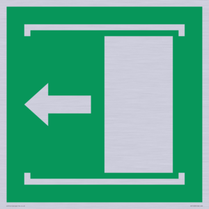 SV11639: E034 safe condition door slides left to open