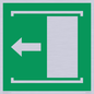SV11639: E034 safe condition door slides left to open