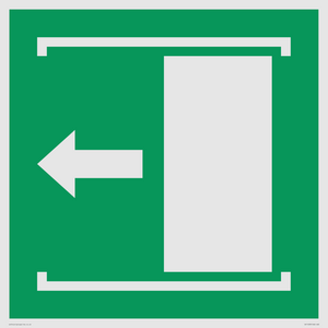 SV11639: E034 safe condition door slides left to open