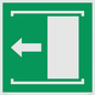 SV11639: E034 safe condition door slides left to open