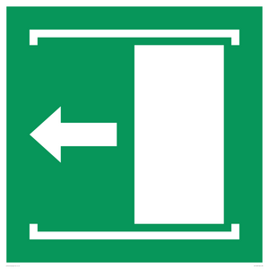 SV11639: E034 safe condition door slides left to open