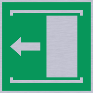 SV11639: E034 safe condition door slides left to open