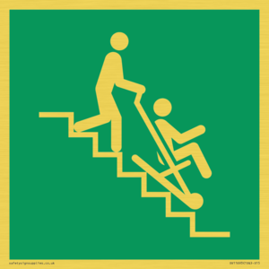 SV11693: E060 safe condition evacuation chair