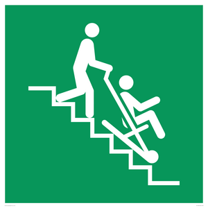 SV11693: E060 safe condition evacuation chair