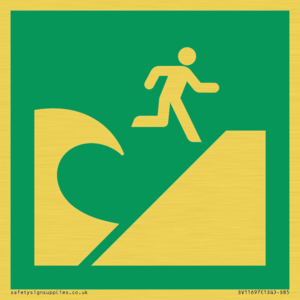SV11697: E062 safe condition tsunami evacuation area