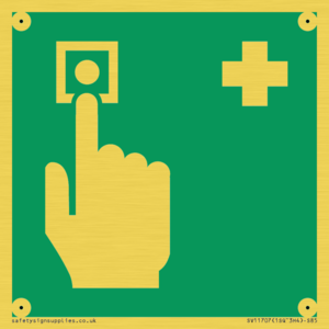 SV11707: E503 safe condition first aid call point