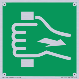 SV11715: E904 safe condition pull bar to open
