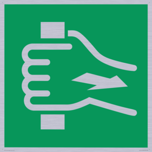 SV11715: E904 safe condition pull bar to open