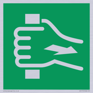 SV11715: E904 safe condition pull bar to open