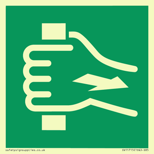 SV11715: E904 safe condition pull bar to open