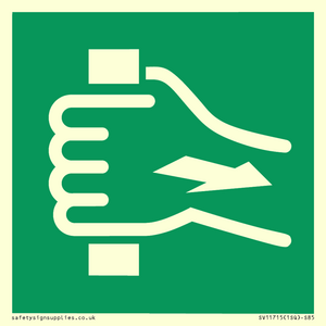 SV11715: E904 safe condition pull bar to open