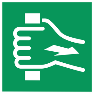 SV11715: E904 safe condition pull bar to open
