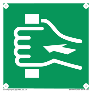 SV11717: E905 safe condition push bar to open