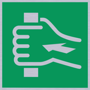 SV11717: E905 safe condition push bar to open