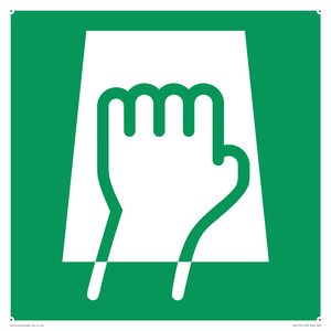 SV11721: E906 safe condition push pad to open