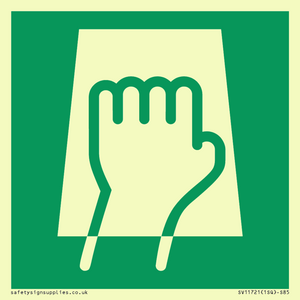 SV11721: E906 safe condition push pad to open