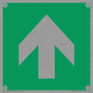 SV11723: E907 Safe condition: Up / forwards arrow (90 deg supplimentary)