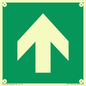 SV11723: E907 Safe condition: Up / forwards arrow (90 deg supplimentary)