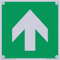 SV11723: E907 Safe condition: Up / forwards arrow (90 deg supplimentary)