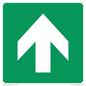 SV11723: E907 Safe condition: Up / forwards arrow (90 deg supplimentary)