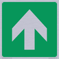 SV11723: E907 Safe condition: Up / forwards arrow (90 deg supplimentary)